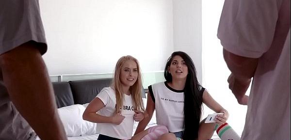  Face and cock riding teen stepdaughters